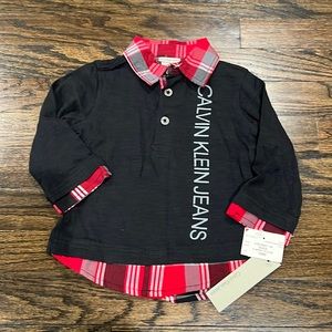 Calvin Klein Long Sleeved Shirt NWT!!!